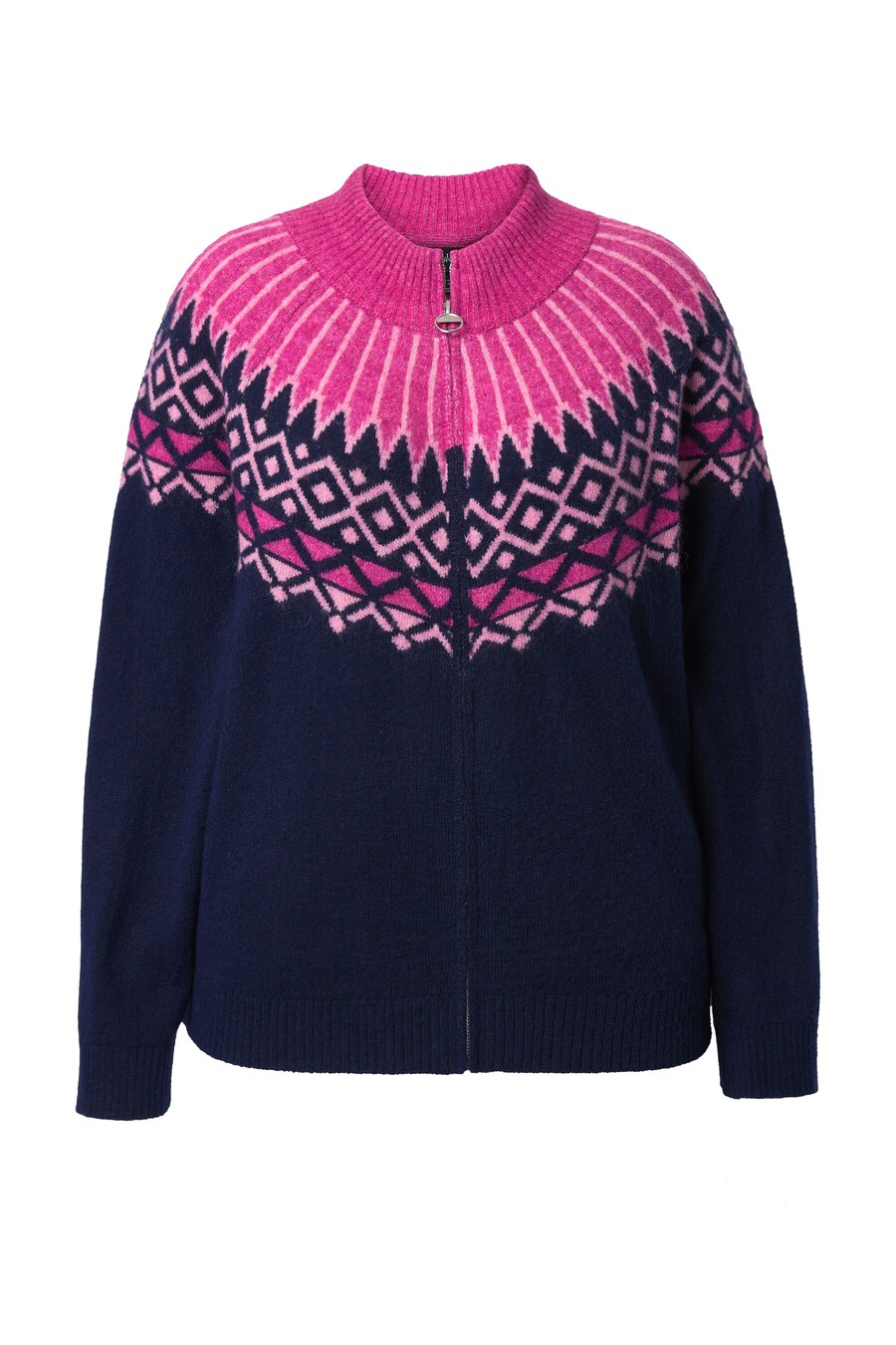 Вязаный кардиган Ulla Popken, синий
Вязаный кардиган Ulla Popken, синий