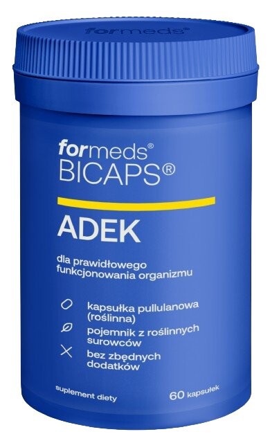 Formeds, Bicaps Adek, Добавка , 60 капсул
Formeds, Bicaps Adek, Добавка , 60 капсул