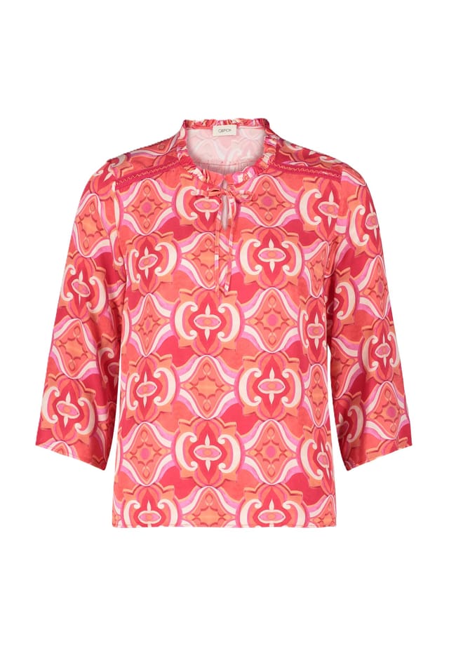 Блузка-Рубашка с вырезом-замочной скважиной и рукавами 3/4 Cartoon, мультиколор
Блузка-Рубашка с вырезом-замочной скважиной и рукавами 3/4 Cartoon, мультиколор