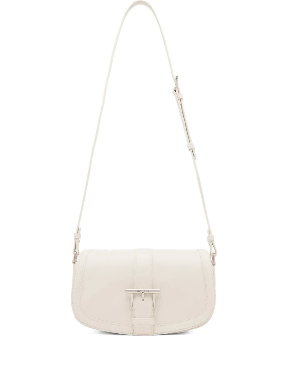 Сумка через плечо с пряжкой Alexander McQueen, белый
Сумка через плечо с пряжкой Alexander McQueen, белый