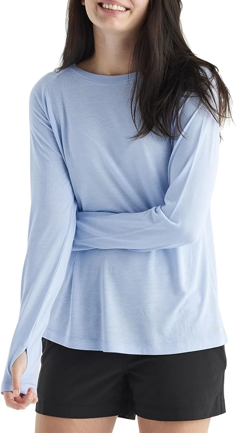 Free Fly Women's Lightweight Long Sleeve II — ультрамягкая рубашка из бамбукового вискозы с защитой UPF 20+
Free Fly Women's Lightweight Long Sleeve II — ультрамягкая рубашка из бамбукового вискозы с защитой UPF 20+