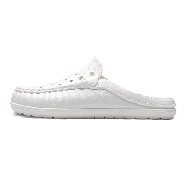 LONGYING Закрытые тапочки мужские белые, цвет White
LONGYING Закрытые тапочки мужские белые, цвет White