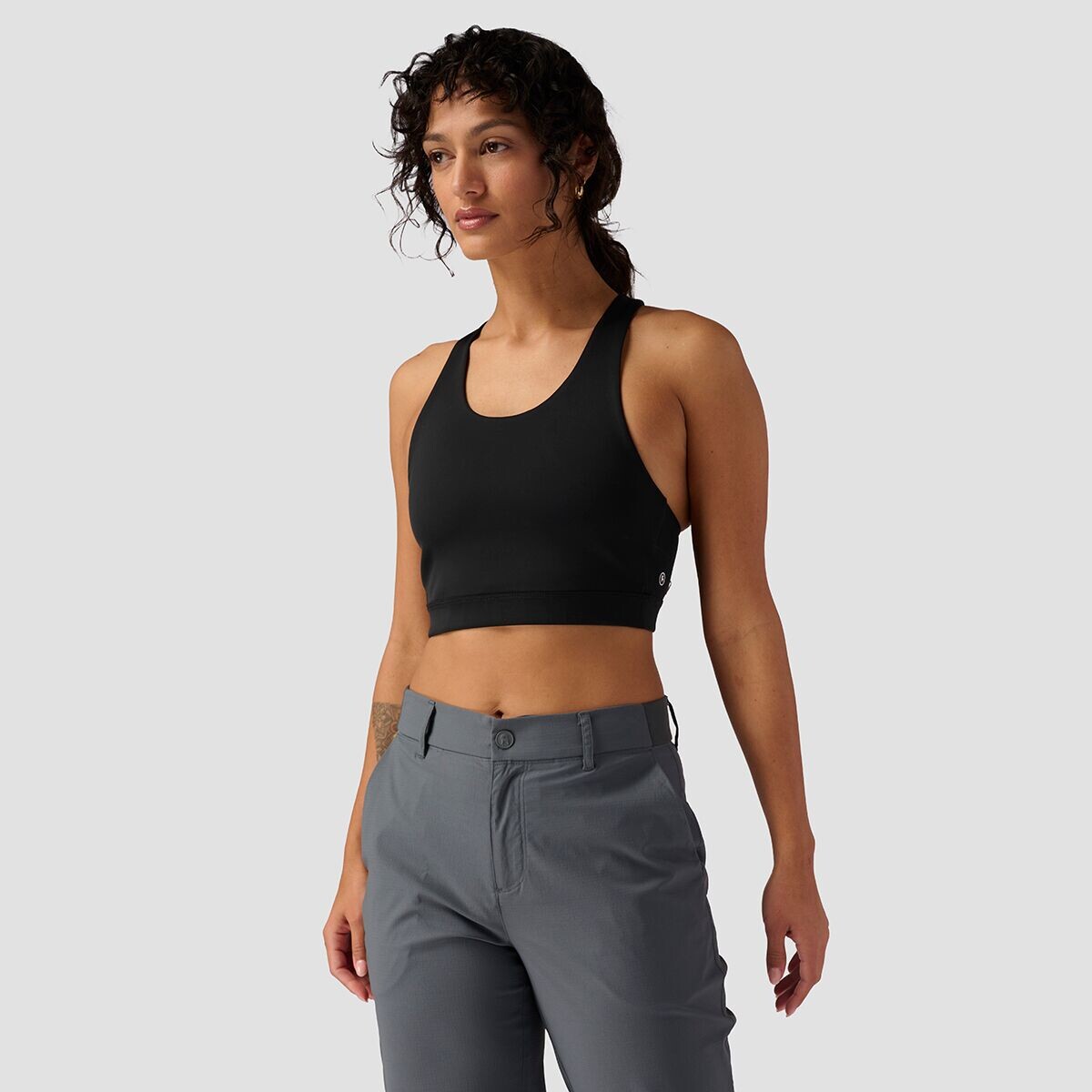 Бюстгальтер destination racerback Backcountry, черный 
Бюстгальтер destination racerback Backcountry, черный