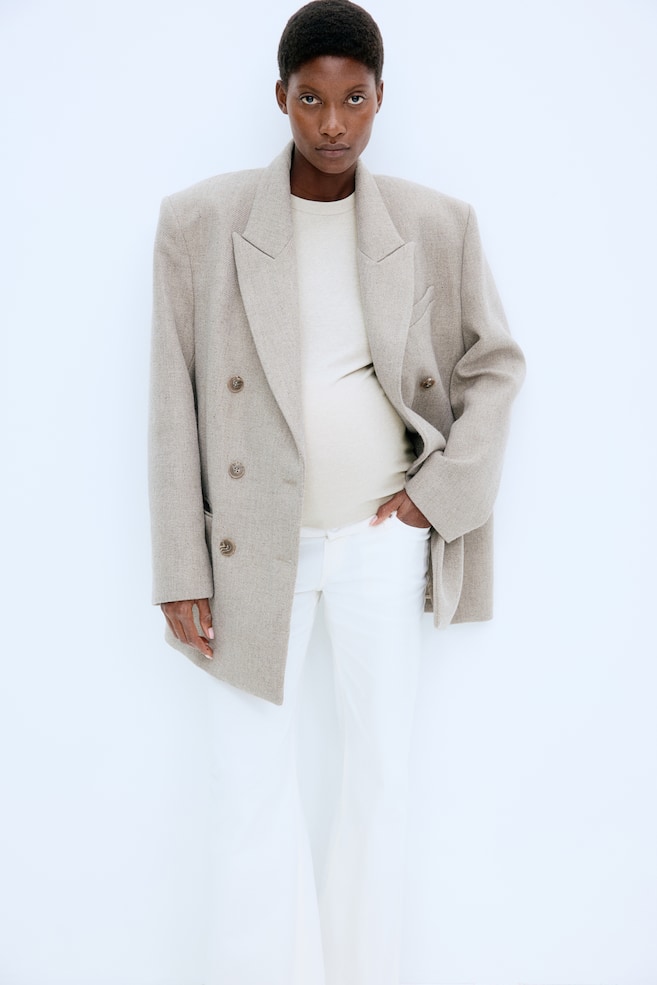 Рубашка в рубчик для мамы H&M, бежевый
Рубашка в рубчик для мамы H&M, бежевый