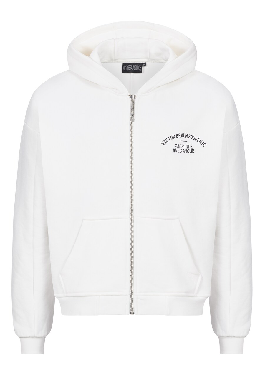 Толстовка с капюшоном на молнии VBS, белый
Толстовка с капюшоном на молнии VBS, белый