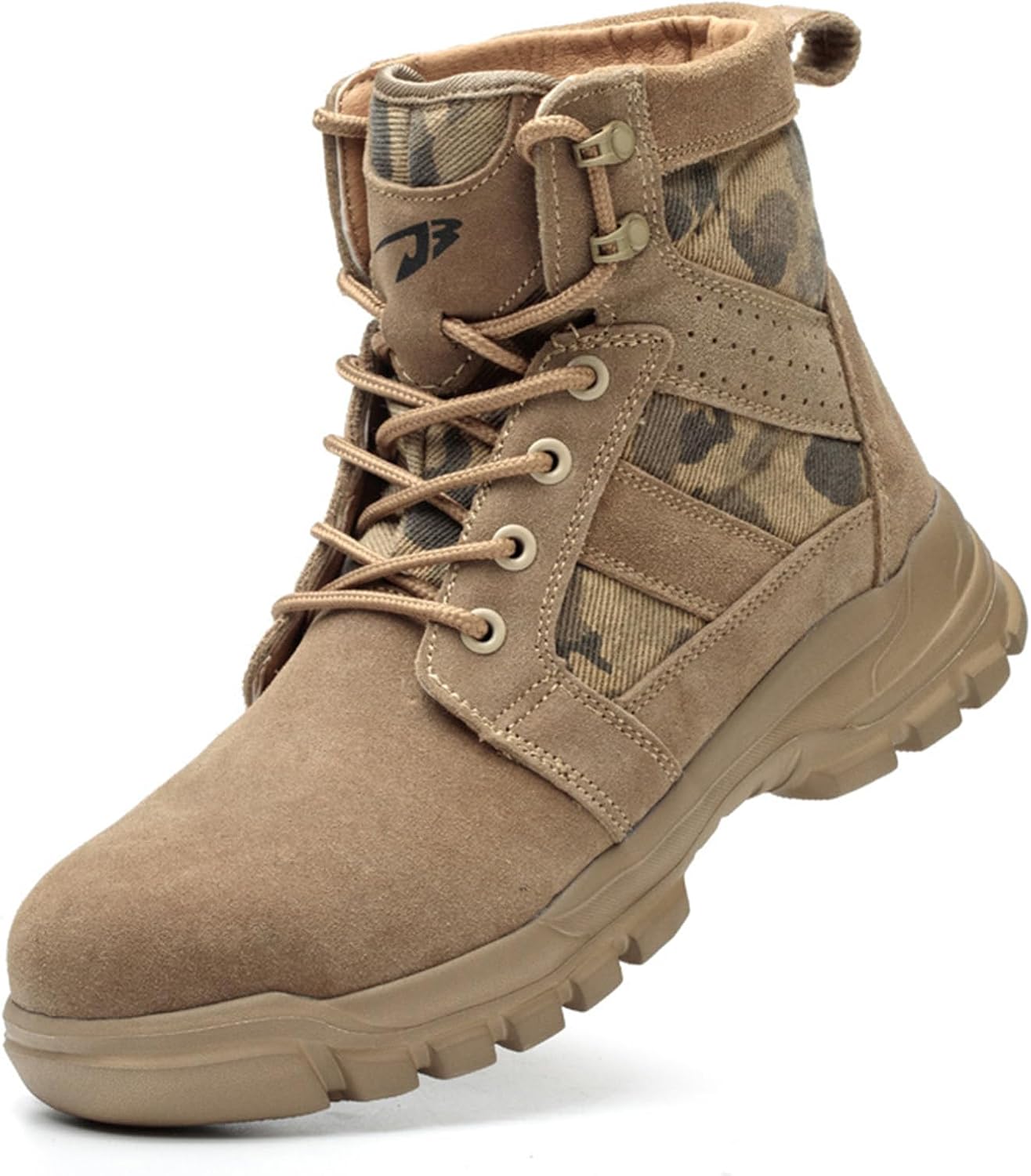 Мужские безопасные ботинки KYOESCAI с водонепроницаемым стальным носком, легкие, прочные, высокие, с нескользящей подошвой, для работы и активного отдыха на улице, хаки
Мужские безопасные ботинки KYOESCAI с водонепроницаемым стальным носком, легкие, прочные, высокие, с нескользящей подошвой, для работы и активного отдыха на улице, хаки