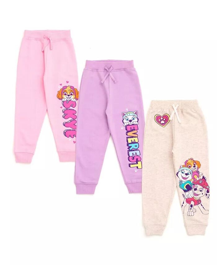 Комплект из 3 флисовых штанов для девочек до 2 лет (от 2 лет до 7–8 лет) Paw Patrol, мультиколор
Комплект из 3 флисовых штанов для девочек до 2 лет (от 2 лет до 7–8 лет) Paw Patrol, мультиколор