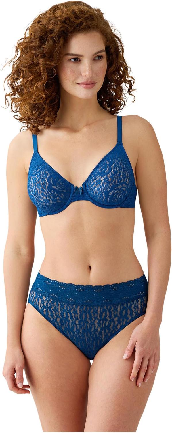 Бюстгальтер Wacoal Halo Lace Underwire Bra 851205, цвет Poseidon
Бюстгальтер Wacoal Halo Lace Underwire Bra 851205, цвет Poseidon