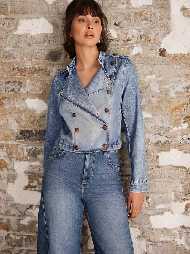 Джинсовая куртка Mint Velvet, синий
Джинсовая куртка Mint Velvet, синий