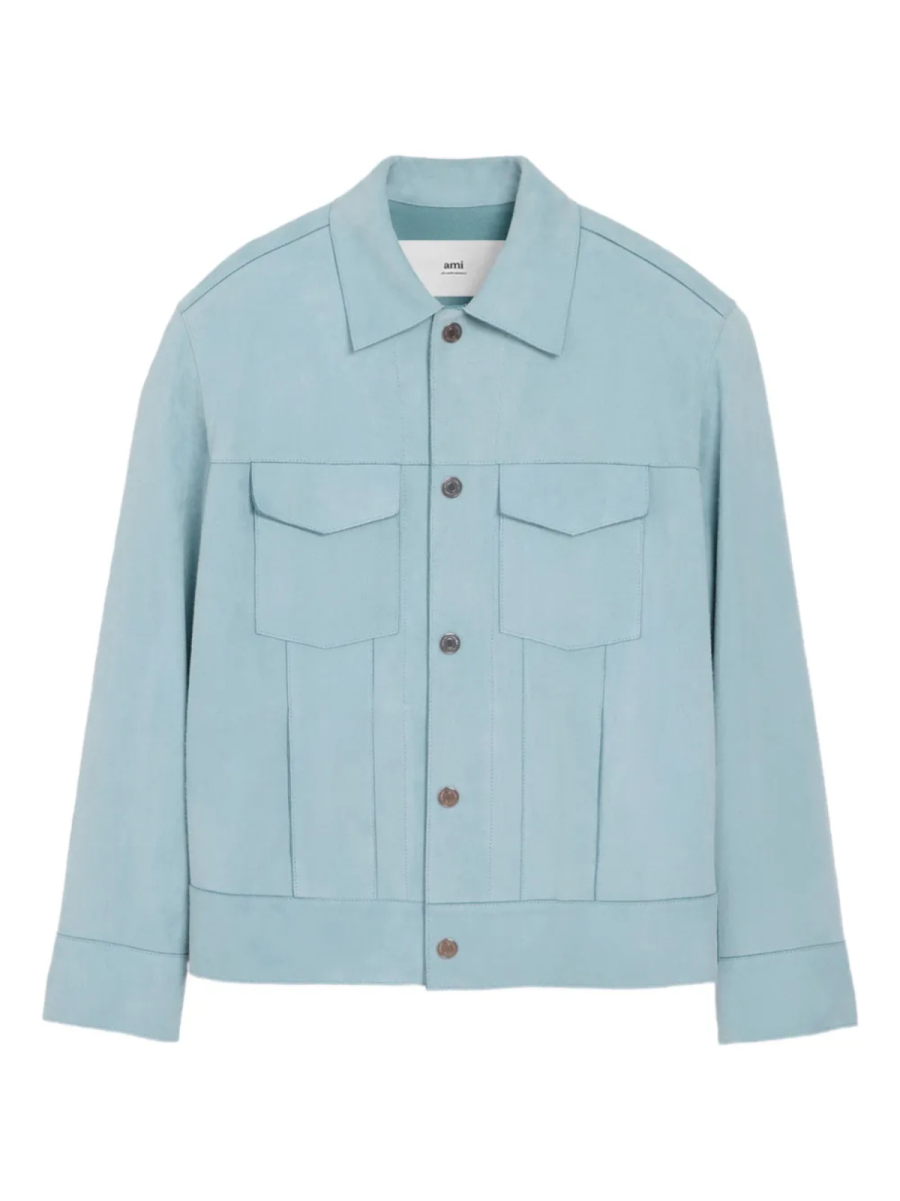 Кожаная куртка AMI Paris, синий
Кожаная куртка AMI Paris, синий