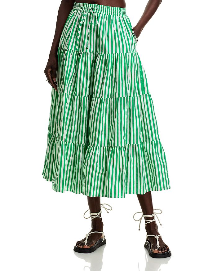 Юбка миди в полоску - эксклюзив AQUA, зеленый
Юбка миди в полоску - эксклюзив AQUA, зеленый