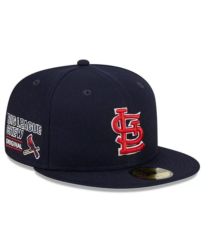 Мужская темно-синяя шапка St. Louis Cardinals Big League Chew Team 59FIFTY Fitted Hat New Era
Мужская темно-синяя шапка St. Louis Cardinals Big League Chew Team 59FIFTY Fitted Hat New Era