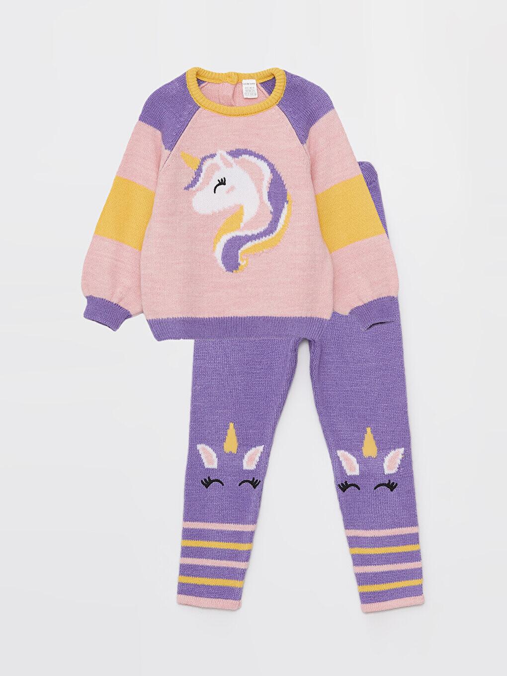 Свитер и колготки для маленьких девочек с круглым вырезом и длинными рукавами с принтом LCW baby, розовый
Свитер и колготки для маленьких девочек с круглым вырезом и длинными рукавами с принтом LCW baby, розовый