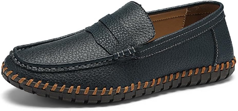 Мужские повседневные кожаные лоферы Asifn, легкие, удобные, модные мокасины без шнурков для прогулок, работы и вождения, синий
Мужские повседневные кожаные лоферы Asifn, легкие, удобные, модные мокасины без шнурков для прогулок, работы и вождения, синий