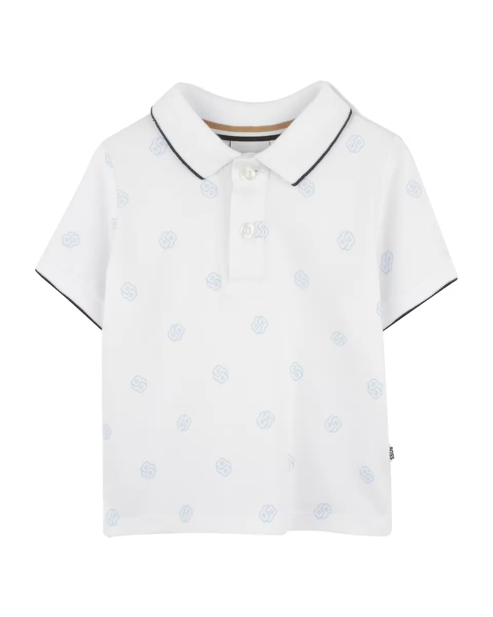 Белая рубашка поло для мальчика с короткими рукавами BOSS Kidswear, белый
Белая рубашка поло для мальчика с короткими рукавами BOSS Kidswear, белый