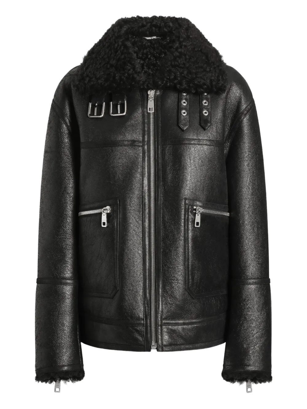 Куртка с меховым воротником DOLCE & GABBANA, черный
Куртка с меховым воротником DOLCE & GABBANA, черный