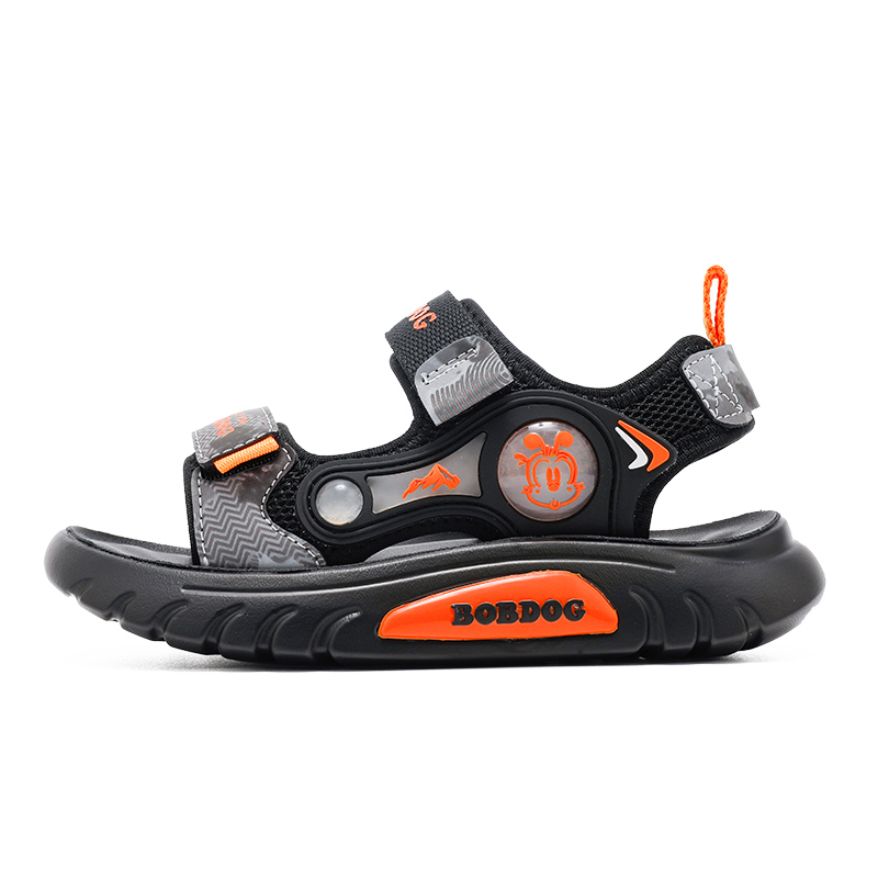 Детские сандалии с низким верхом, устойчивые к истиранию, дышащие BOBDOG, черный/оранжевый
Детские сандалии с низким верхом, устойчивые к истиранию, дышащие BOBDOG, черный/оранжевый