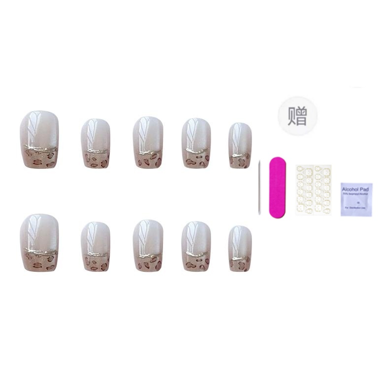 ORANOT Роскошные лже-ногти Gilded French Leopard Print Handcrafted Cat Eye средней длины 24 мм
ORANOT Роскошные лже-ногти Gilded French Leopard Print Handcrafted Cat Eye средней длины 24 мм