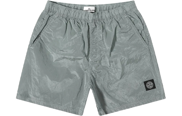 Шорты мужские серо-голубые STONE ISLAND
Шорты мужские серо-голубые STONE ISLAND