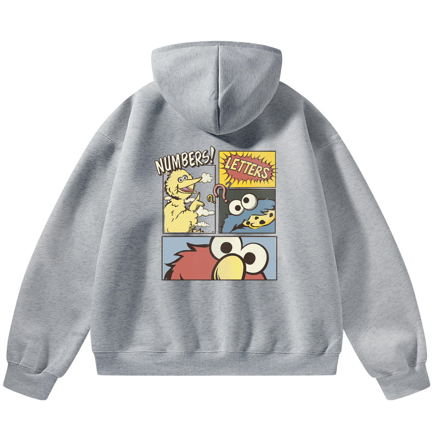 Унисекс свитшот SESAME STREET, серый
Унисекс свитшот SESAME STREET, серый