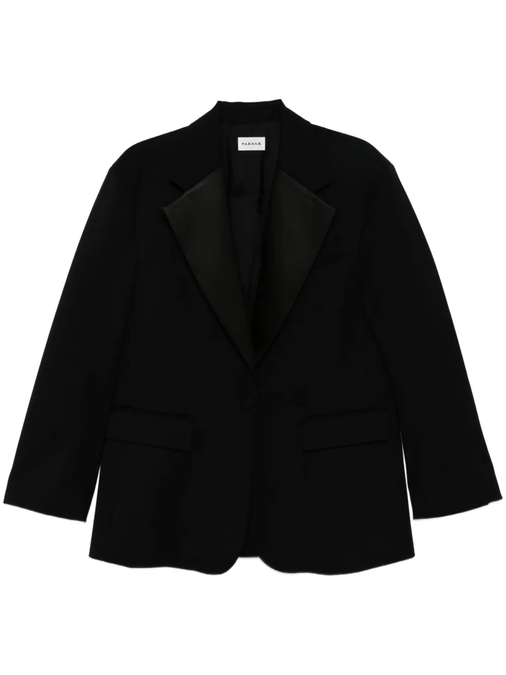 Пиджак с широкими лацканами P.A.R.O.S.H., черный
Пиджак с широкими лацканами P.A.R.O.S.H., черный