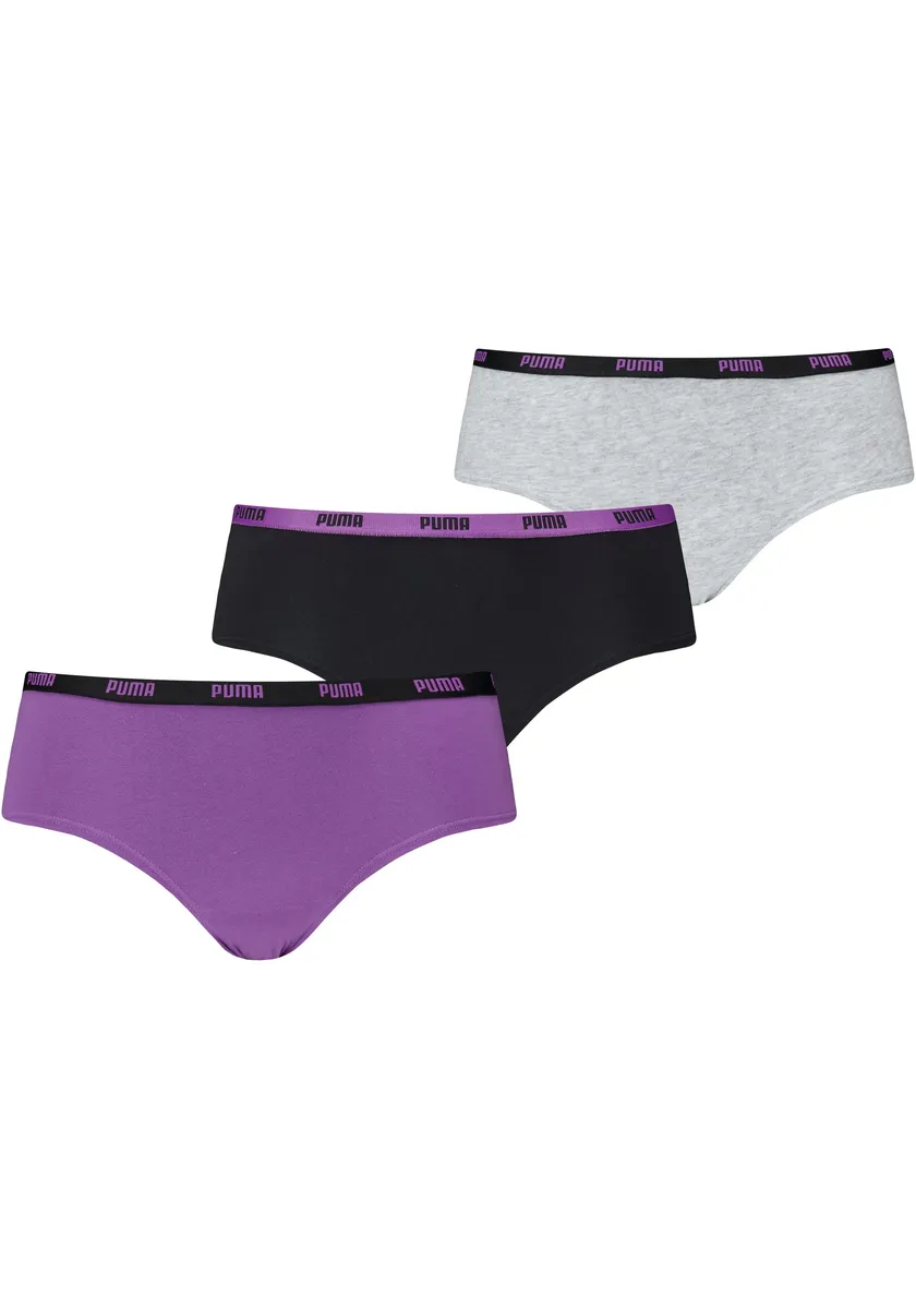 PUMA Hipster (3 шт. в упаковке), с тканым поясом с логотипом, цвет Purple-Combo
PUMA Hipster (3 шт. в упаковке), с тканым поясом с логотипом, цвет Purple-Combo