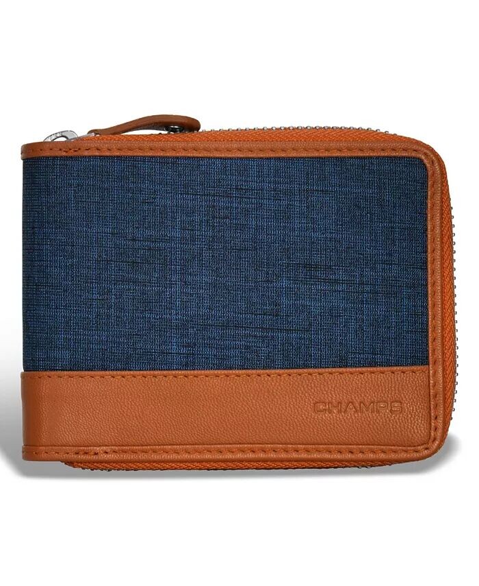 Мужской джинсовый кошелек из кожи на молнии CHAMPS, синий
Мужской джинсовый кошелек из кожи на молнии CHAMPS, синий