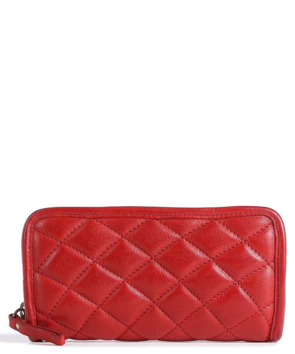 Кошелек Prestige из зернистой яловой кожи. Campomaggi, красный 
Кошелек Prestige из зернистой яловой кожи. Campomaggi, красный