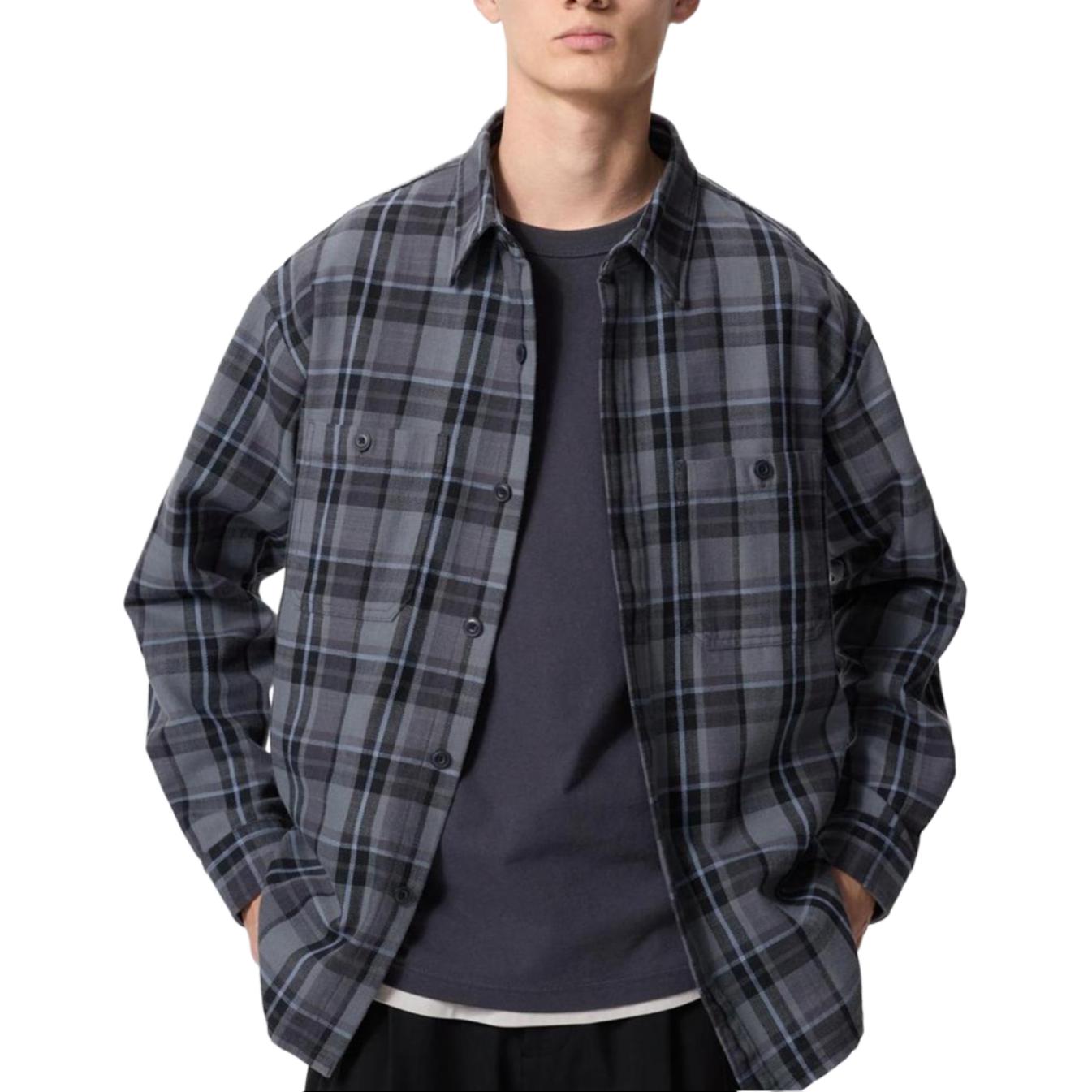 Рубашка унисекс Asphalt Gray UNIQLO, серый
Рубашка унисекс Asphalt Gray UNIQLO, серый