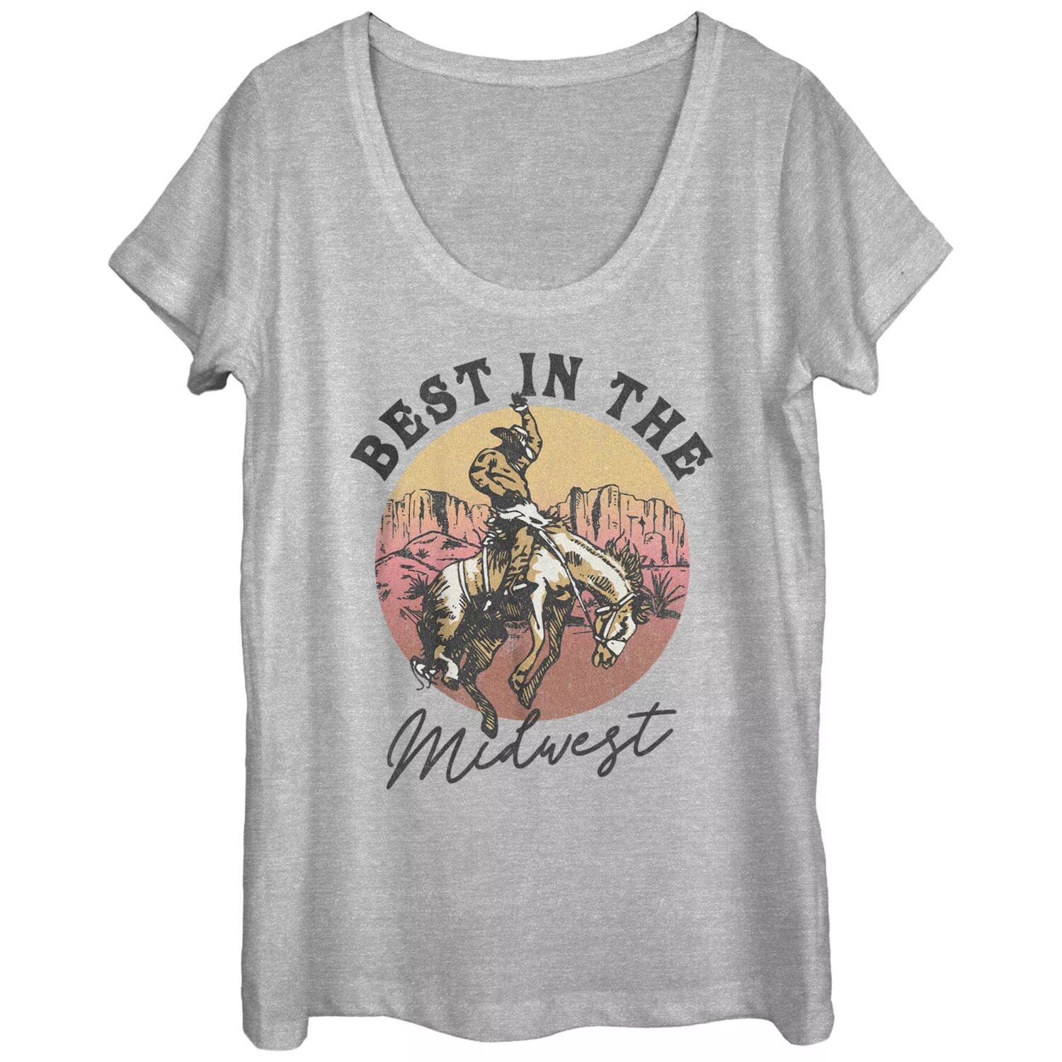 Лучшая футболка с рисунком для юниоров на Среднем Западе с круглым вырезом
Лучшая футболка с рисунком для юниоров на Среднем Западе с круглым вырезом