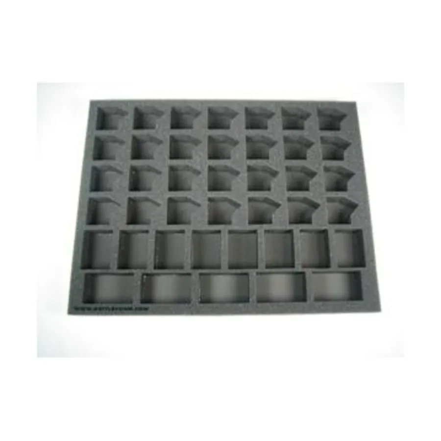 1-дюймовый поднос для войск Games Workshop — Тау, Battle Foam - Games Workshop - Warhammer 40,000 - Tau
1-дюймовый поднос для войск Games Workshop — Тау, Battle Foam - Games Workshop - Warhammer 40,000 - Tau
