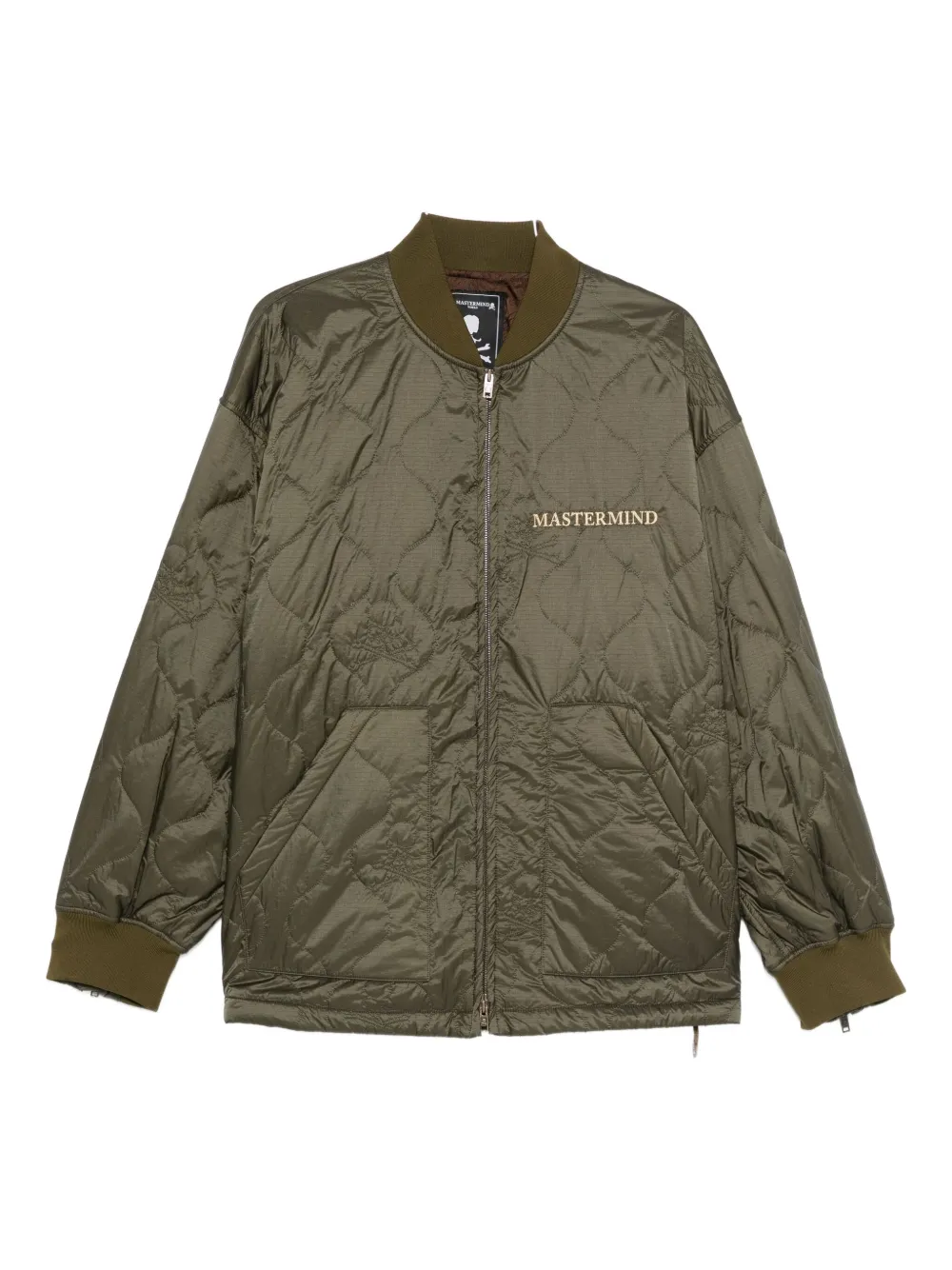 Стеганая куртка с вышитым логотипом Mastermind Japan, зеленый
Стеганая куртка с вышитым логотипом Mastermind Japan, зеленый