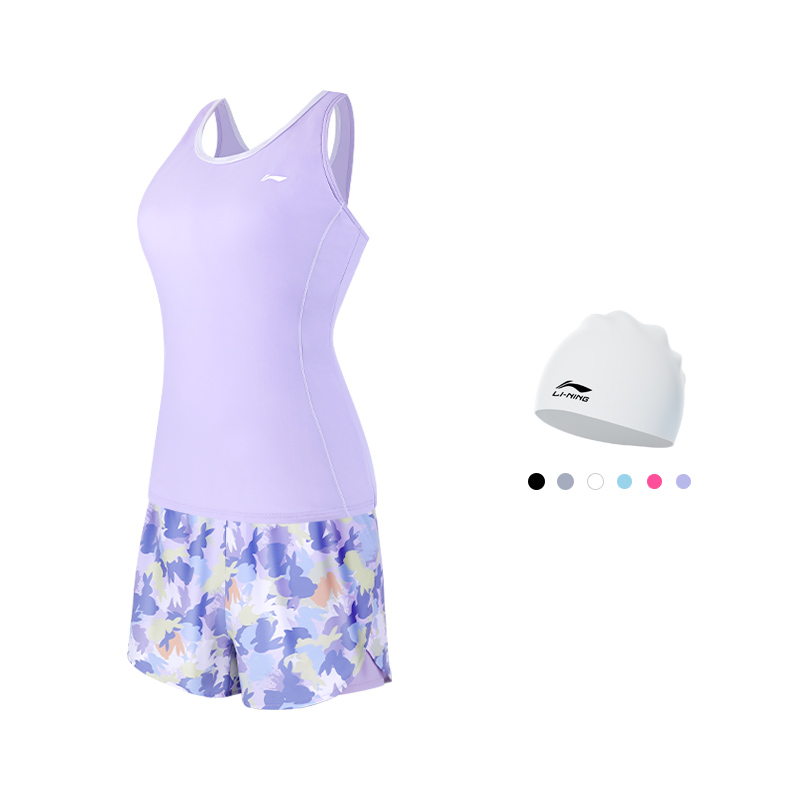 LINING Купальник из двух частей Women's Light Purple Blue Floral
LINING Купальник из двух частей Women's Light Purple Blue Floral