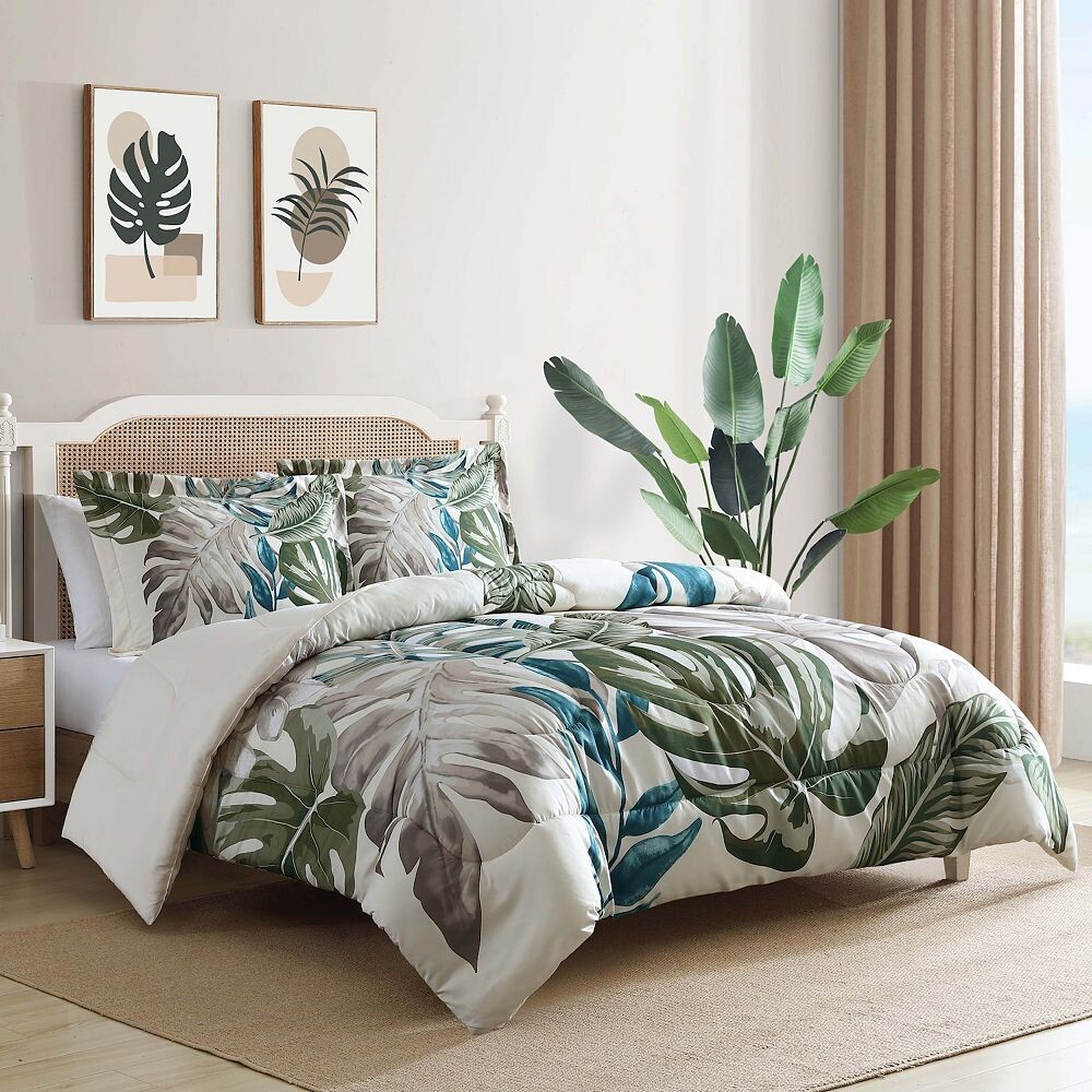 Комплект одеял Coastal из 3 предметов Caribbean Joe Carribean Joe, цвет Palm Leaves
Комплект одеял Coastal из 3 предметов Caribbean Joe Carribean Joe, цвет Palm Leaves
