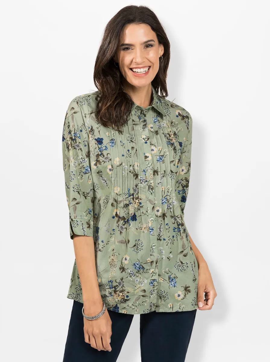 Блузка Inspirations с короткими рукавами Inspirationen, фисташковый
Блузка Inspirations с короткими рукавами Inspirationen, фисташковый