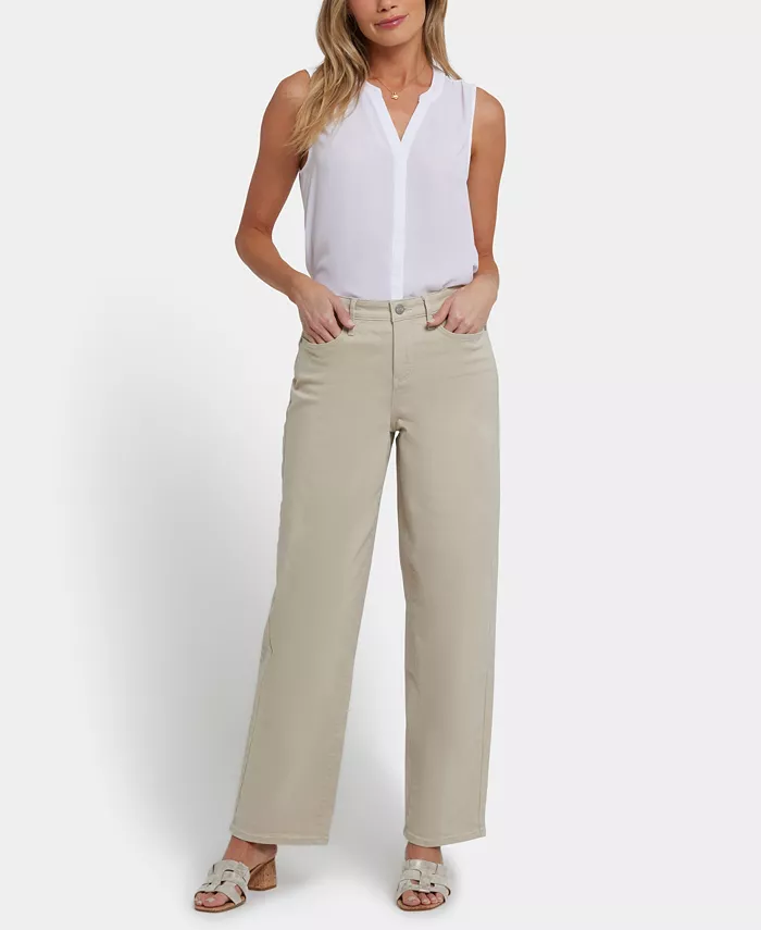 Женские джинсы Jemma Barrel Pull On NYDJ, серый 
Женские джинсы Jemma Barrel Pull On NYDJ, серый