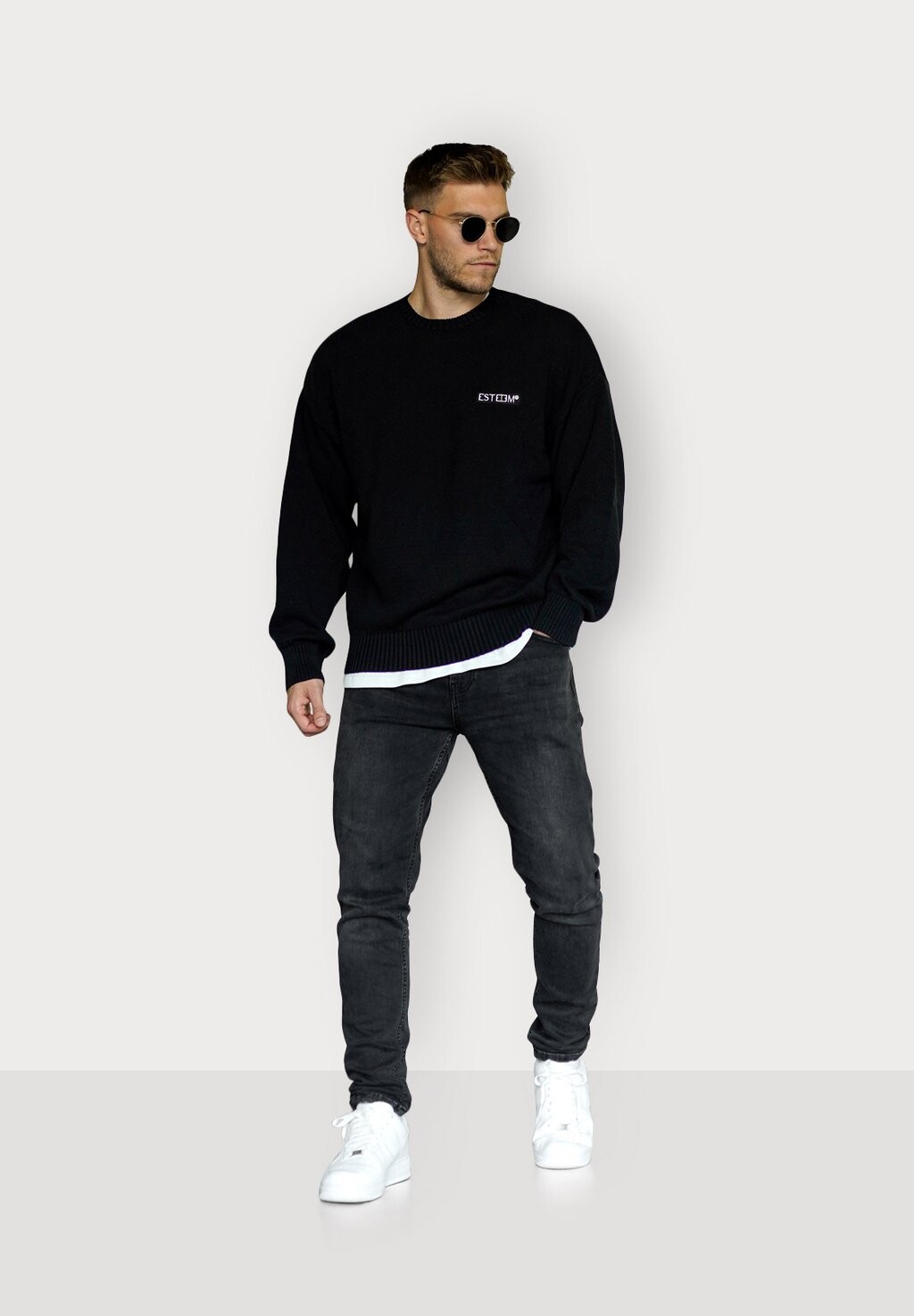 Джемпер ESTEEM, черный 
Джемпер ESTEEM, черный