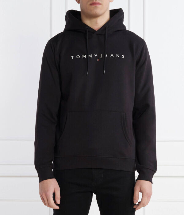 Толстовка Tommy Jeans Ext с линейным логотипом, черный
Толстовка Tommy Jeans Ext с линейным логотипом, черный