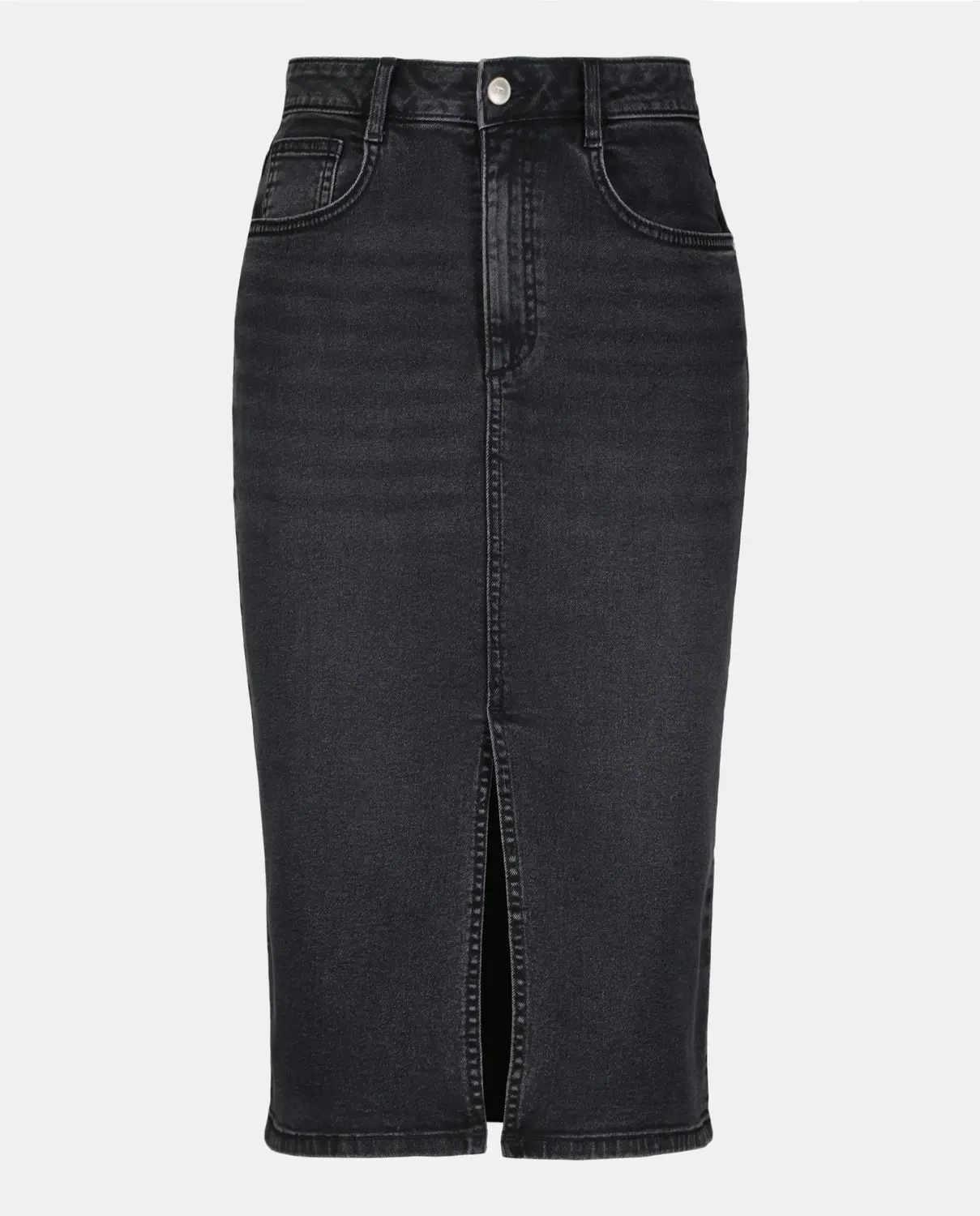 Джинсовая юбка миди Easy Wear, серый
Джинсовая юбка миди Easy Wear, серый