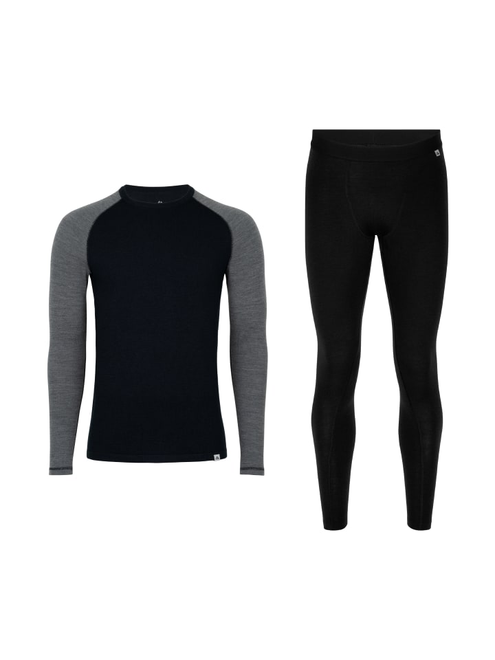 DANISH ENDURANCE Термобелье Merino Baselayer черного/темно-серого цвета
DANISH ENDURANCE Термобелье Merino Baselayer черного/темно-серого цвета