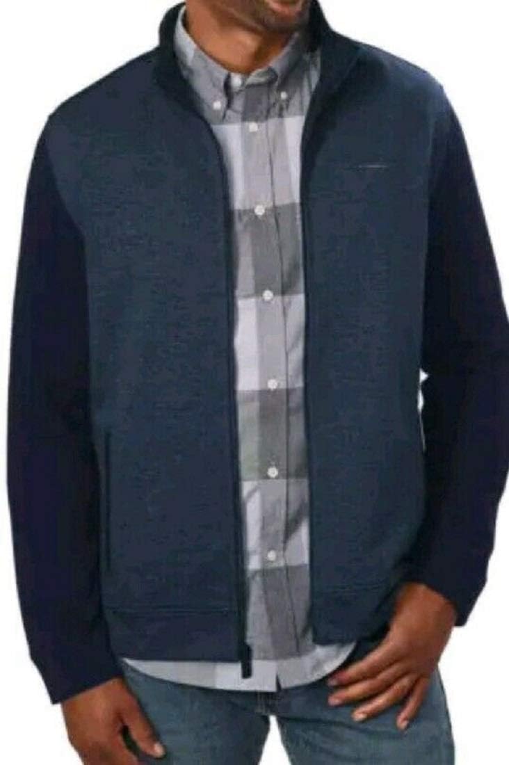 Мужская флисовая толстовка с воротником-стойкой и застежкой-молнией Calvin Klein Jeans, Cadet Navy
Мужская флисовая толстовка с воротником-стойкой и застежкой-молнией Calvin Klein Jeans, Cadet Navy