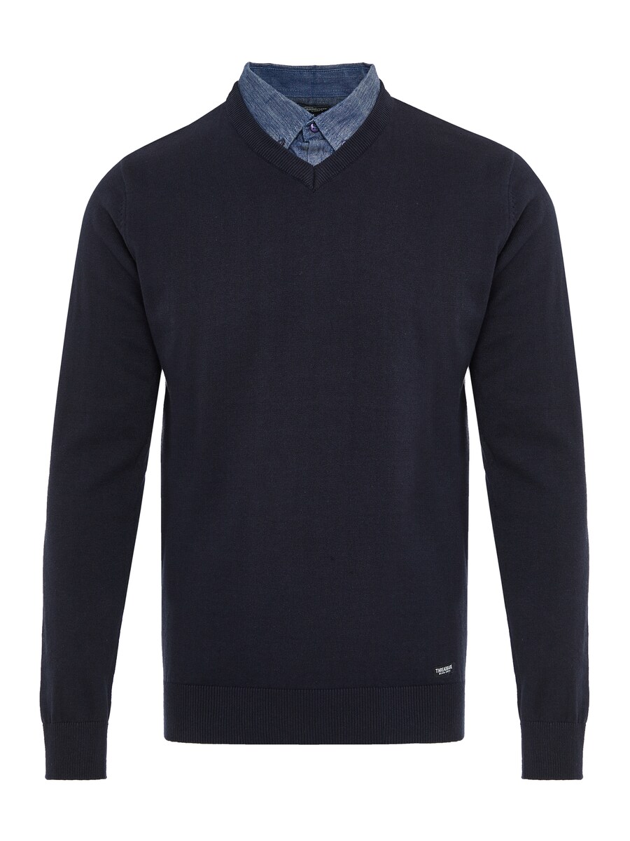 Свитер Threadbare Panda, цвет Navy/Blue denim 
Свитер Threadbare Panda, цвет Navy/Blue denim