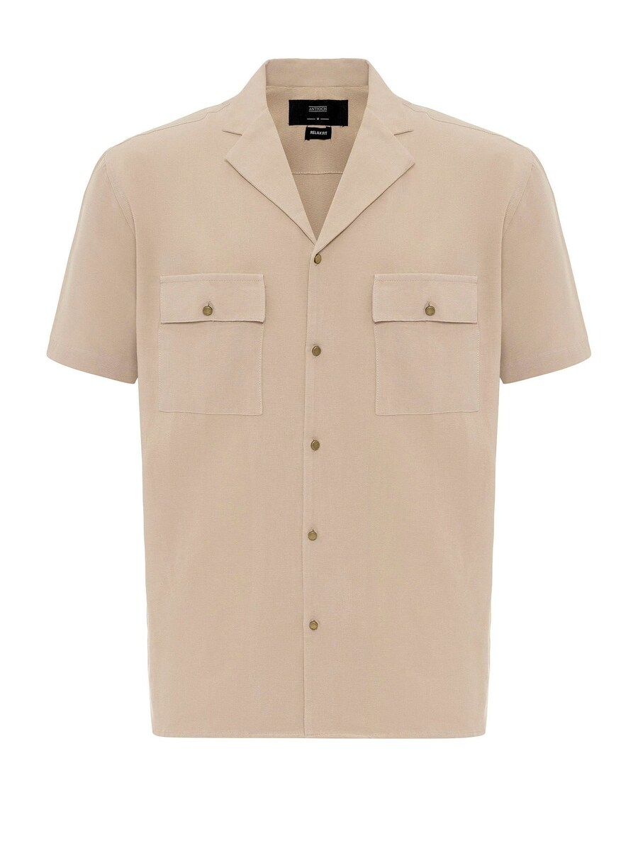 Удобная рубашка на пуговицах Antioch, бежевый
Удобная рубашка на пуговицах Antioch, бежевый