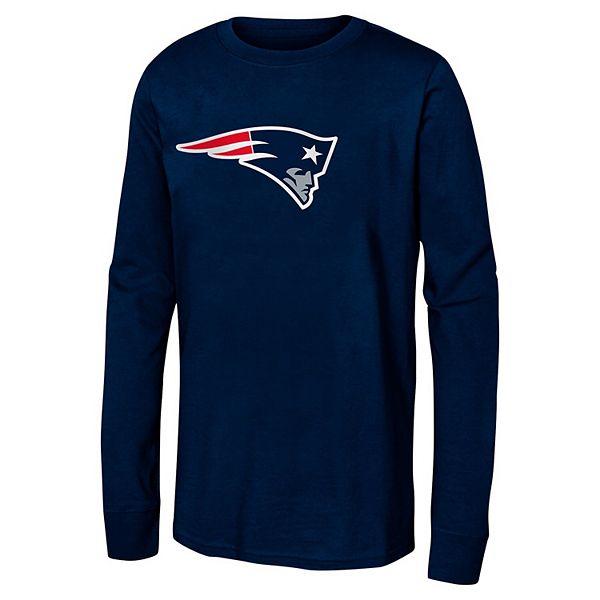 Футболка с длинным рукавом Youth navy New England Patriots Primary Logo Outerstuff
Футболка с длинным рукавом Youth navy New England Patriots Primary Logo Outerstuff