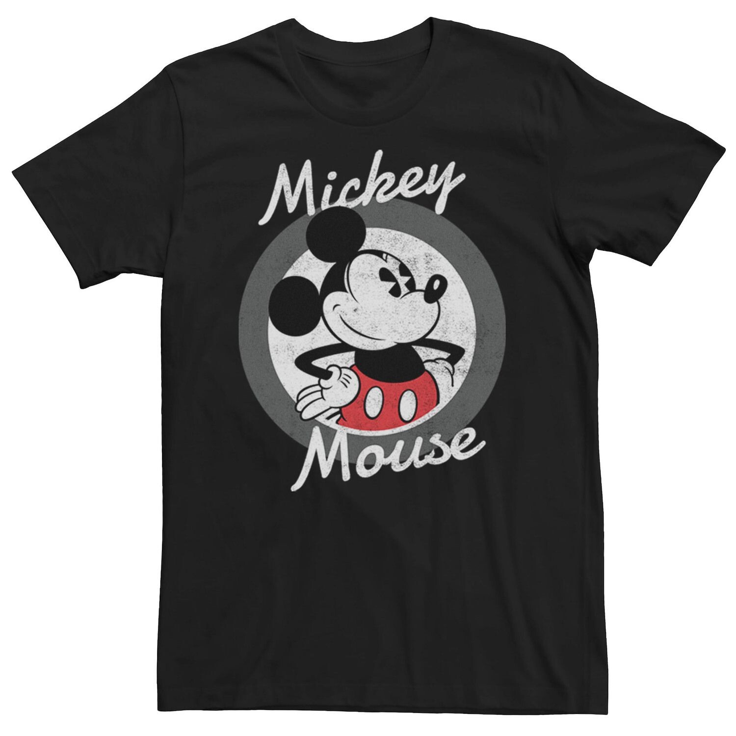 Мужская футболка с развевающимся портретом Микки Мауса Диснея Licensed Character
Мужская футболка с развевающимся портретом Микки Мауса Диснея Licensed Character