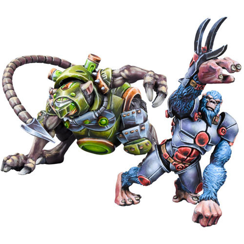 Настольная игра Mantic Games OverDrive: Rival Pack - Gnaw vs Alpha Simian
Настольная игра Mantic Games OverDrive: Rival Pack - Gnaw vs Alpha Simian