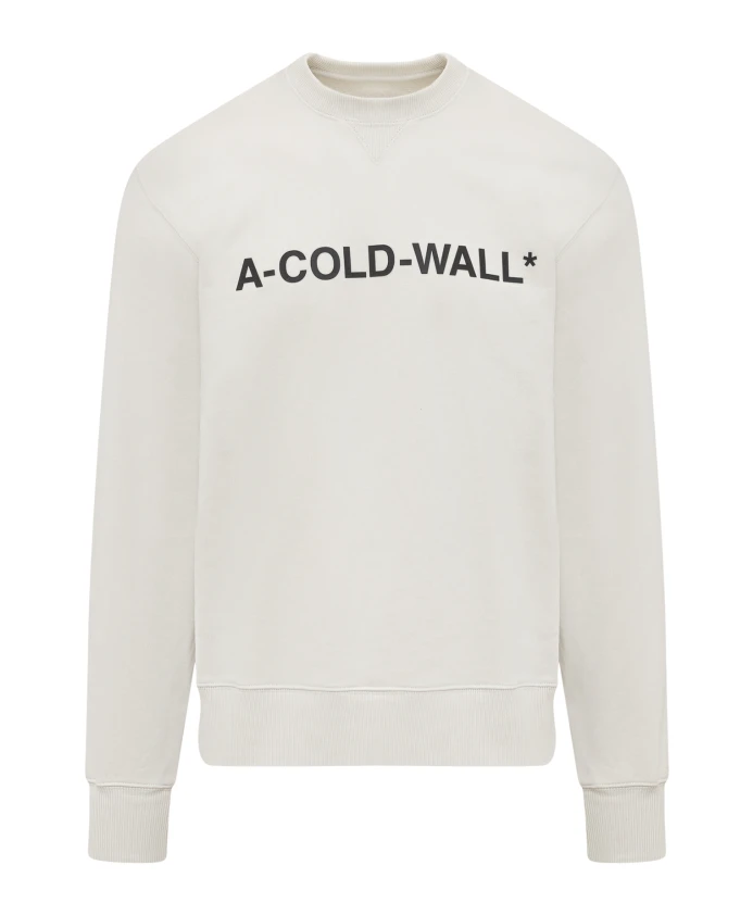 Ребристый свитшот с длинными рукавами и логотипом. A-Cold-Wall, бежевый
Ребристый свитшот с длинными рукавами и логотипом. A-Cold-Wall, бежевый