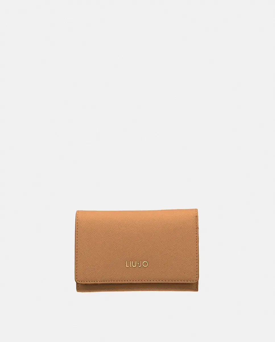 Кошелек с клапаном из сафьяновой кожи LIUJO, цвет Camel
Кошелек с клапаном из сафьяновой кожи LIUJO, цвет Camel