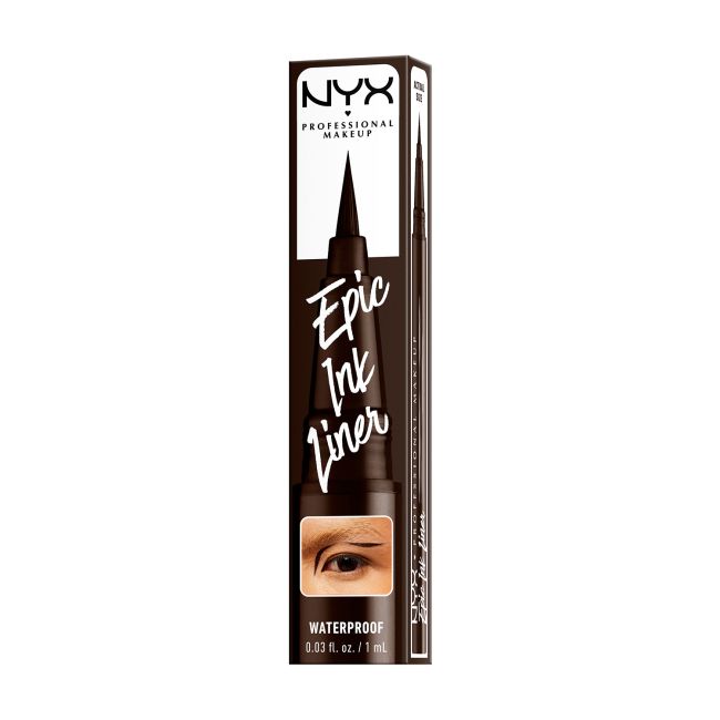 Жидкая подводка для глаз Epic ink liner с ручкой NYX Professional Makeup, цвет dark chocolate, 1 мл
Жидкая подводка для глаз Epic ink liner с ручкой NYX Professional Makeup, цвет dark chocolate, 1 мл