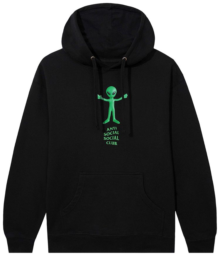 Худи Anti Social Social Club Alien, черный, черный
Худи Anti Social Social Club Alien, черный, черный